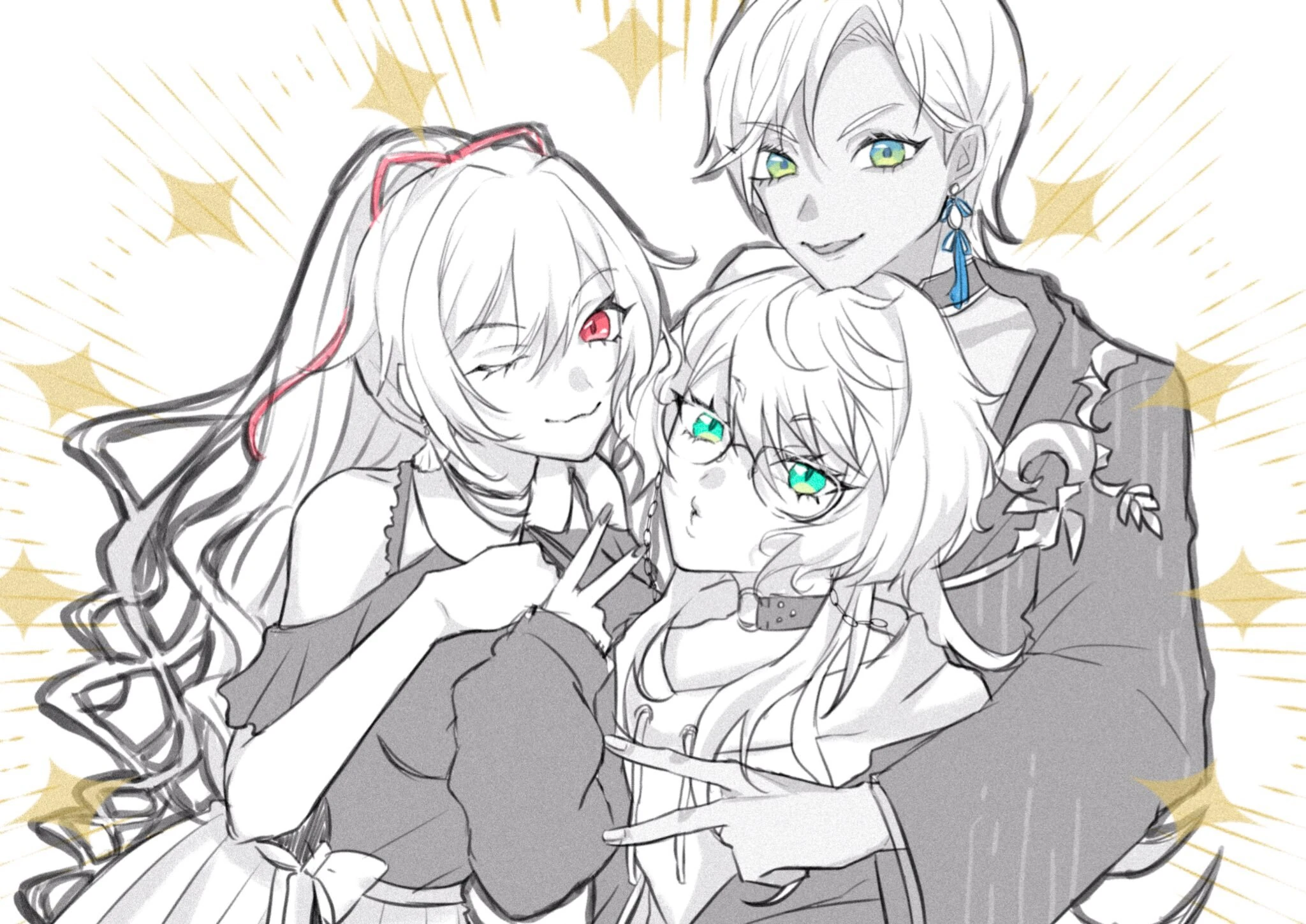 Meifu 2nd Outfits Illustration by Masuda