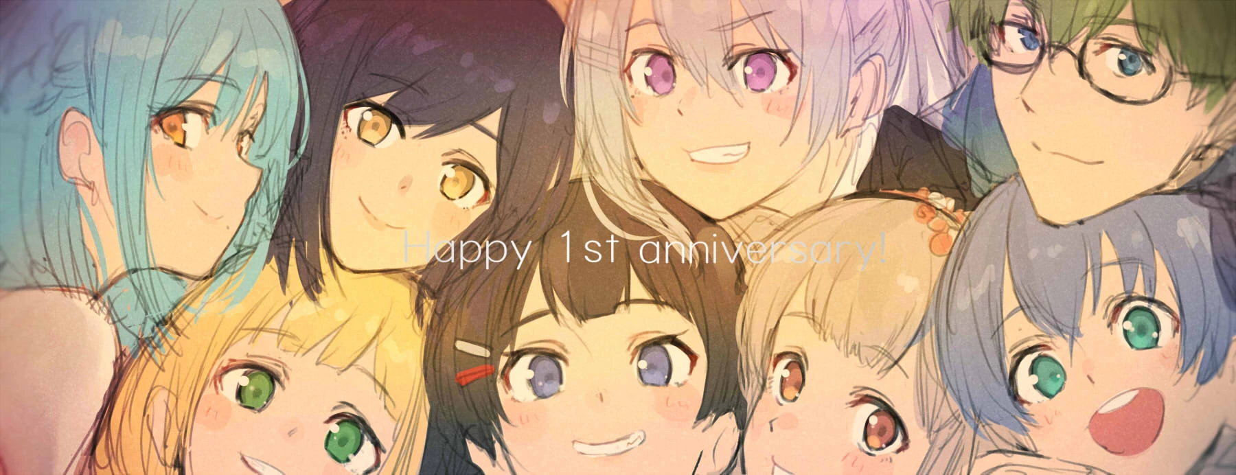 NIJISANJI 1st Generation First Anniversary Illustration<br>by Issiki