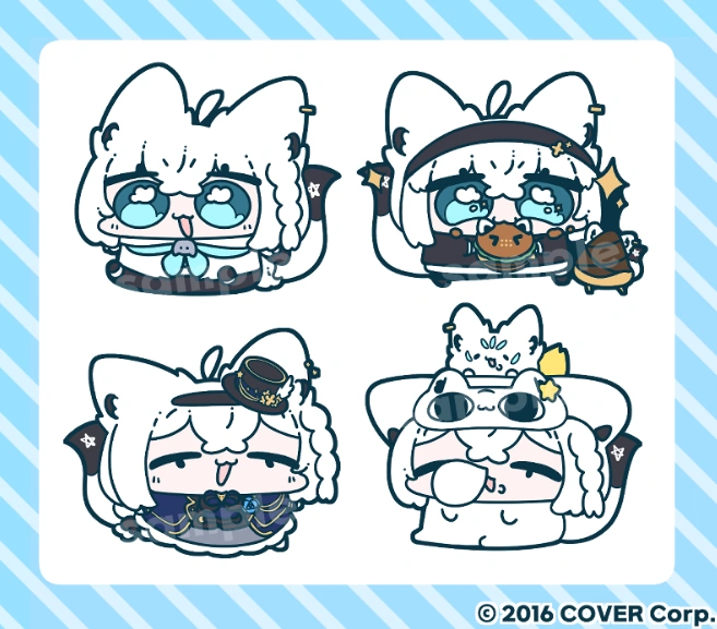 2023 Birthday Random Rubber Keychain by Yananang