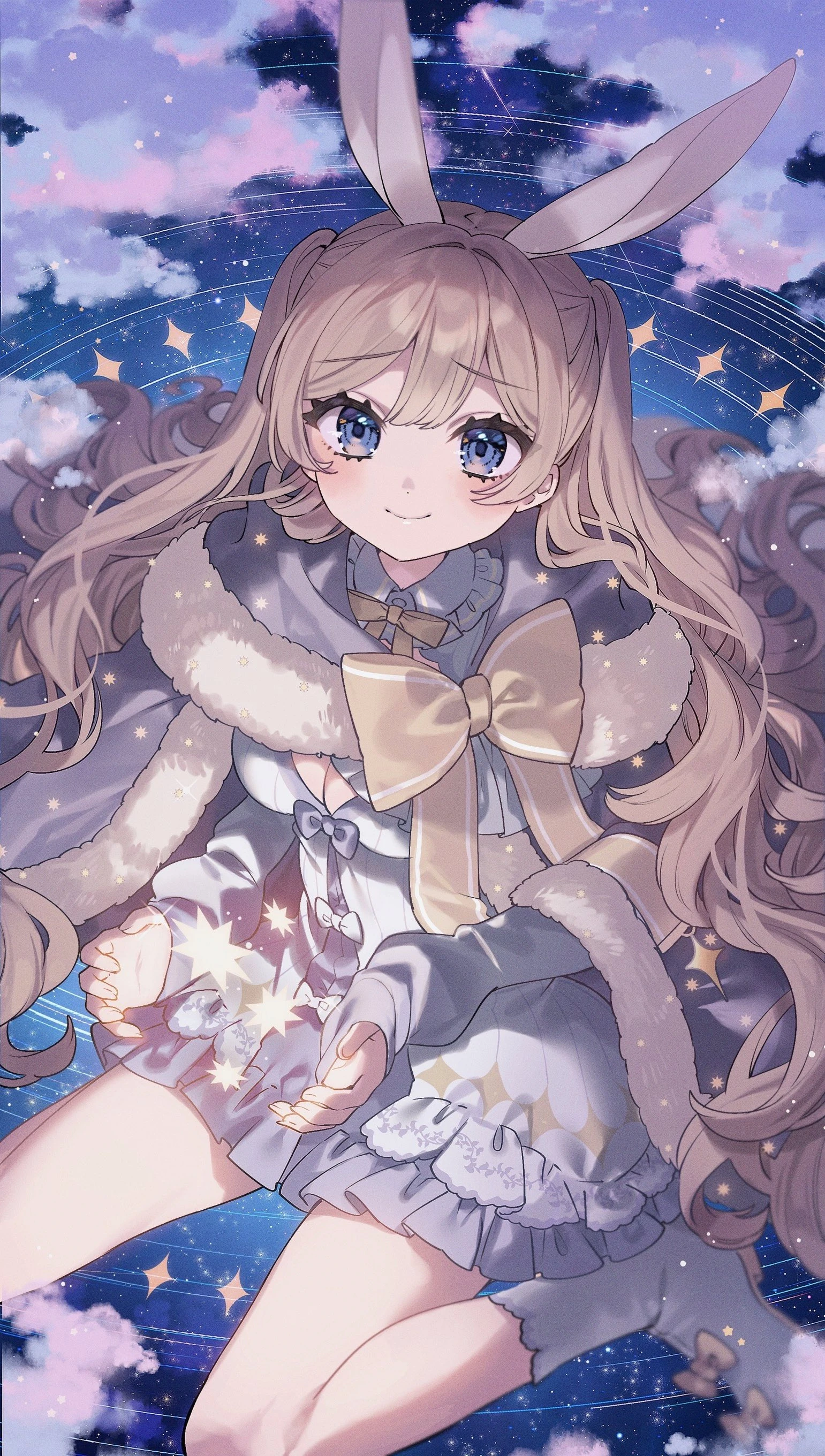 Rabbit-Themed Princess Outfit Illustration<br>by Sakura Yuki