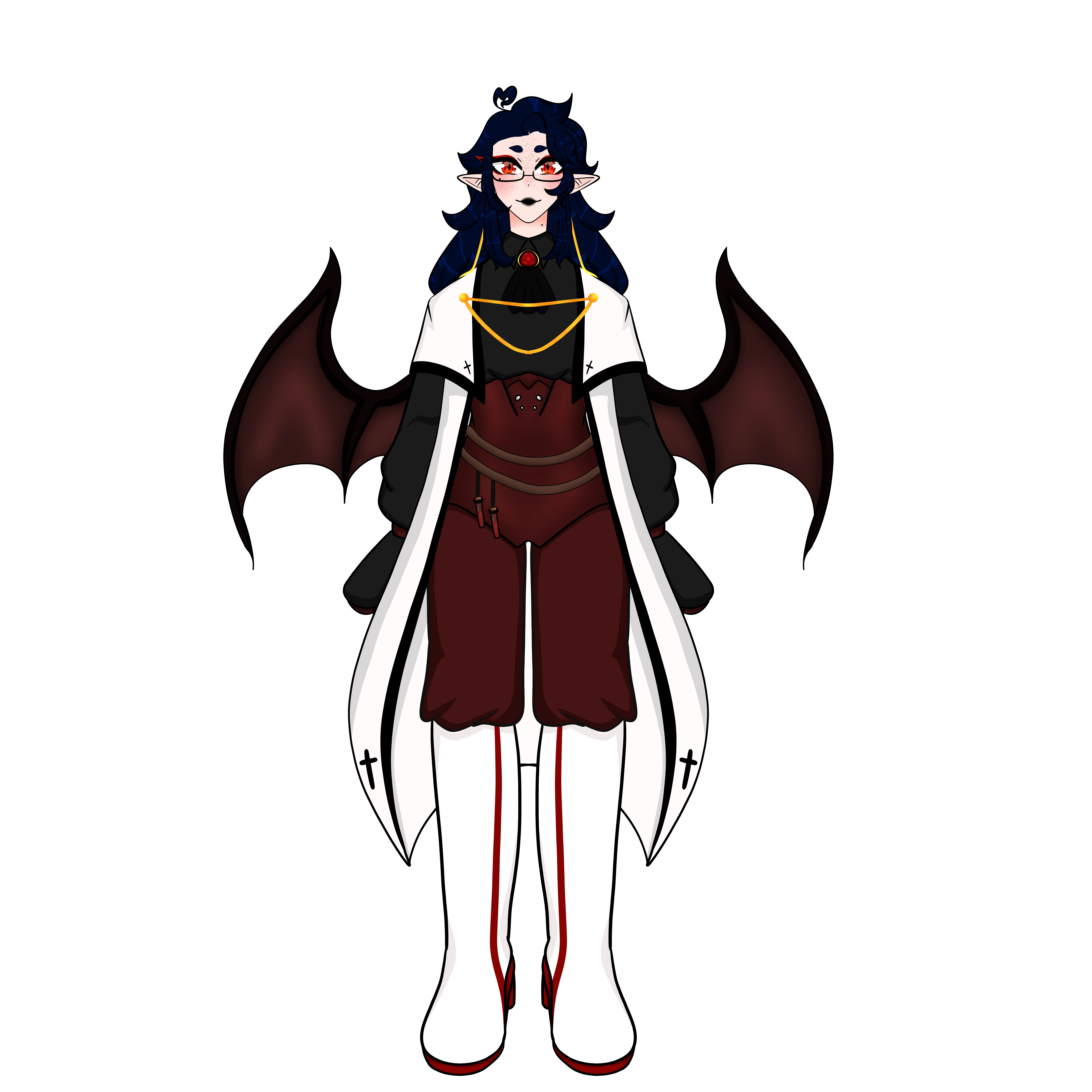 Vampire Halloween Outfit