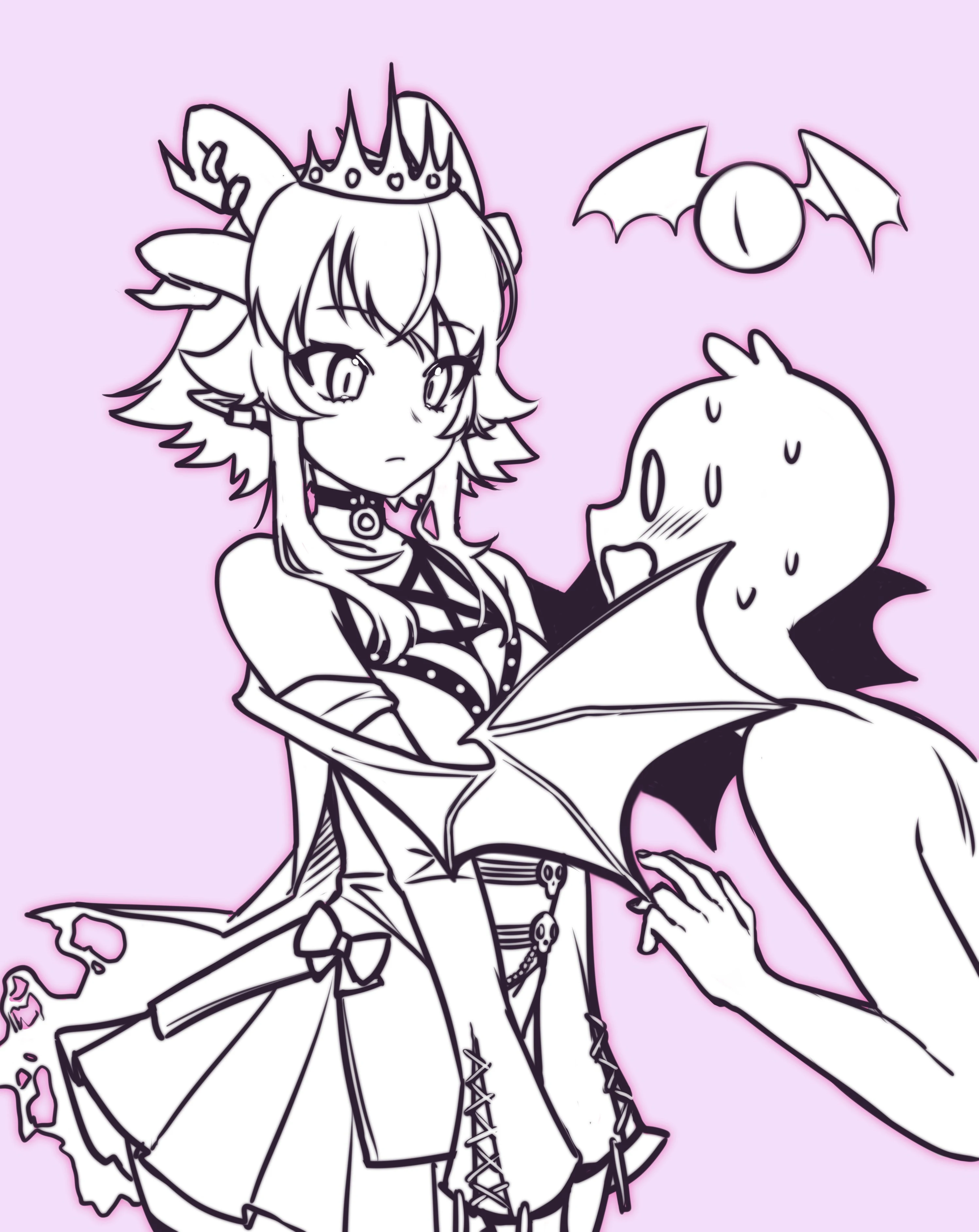 Holding you with her wings<br/>(by Froot)