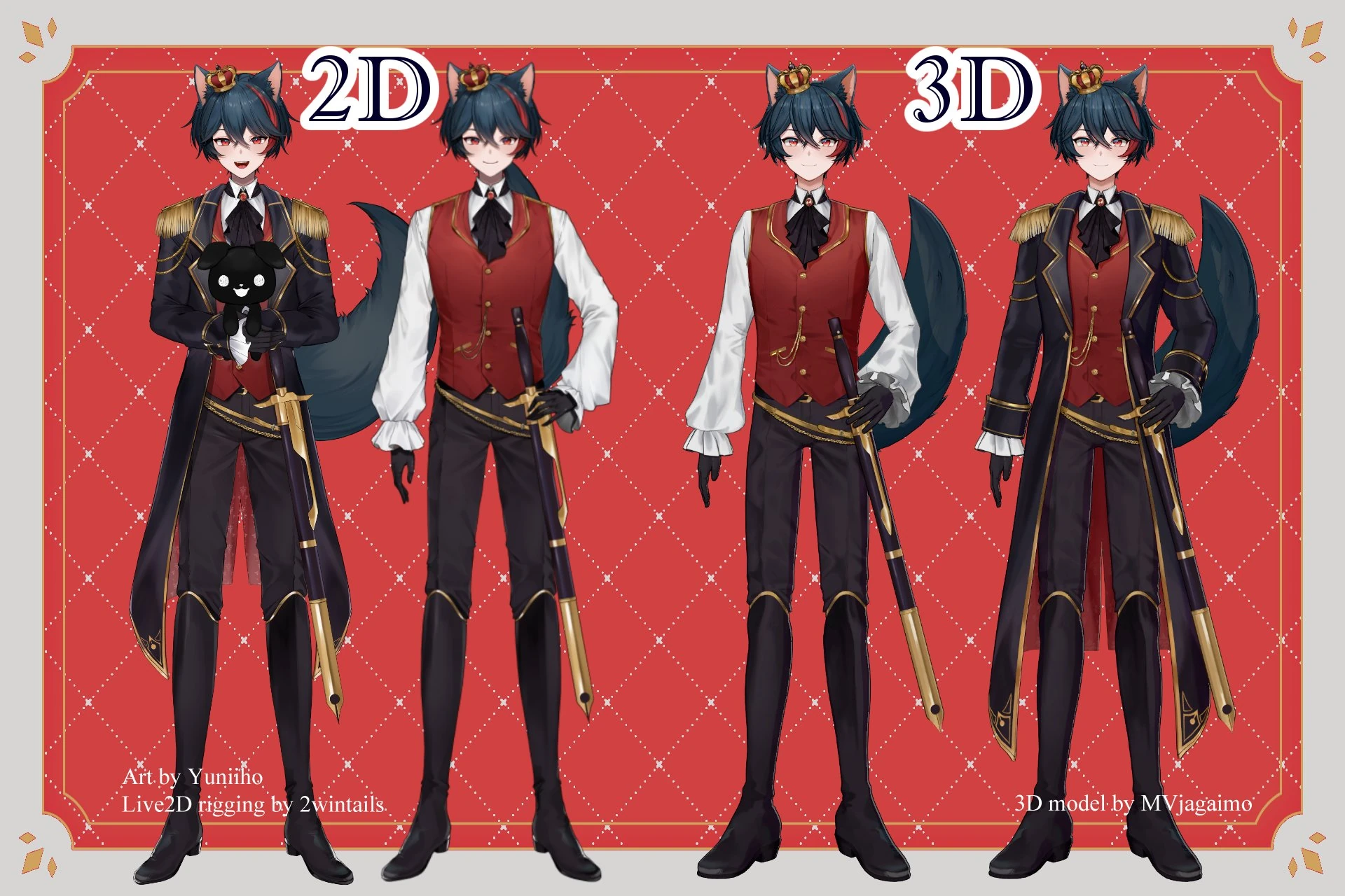 2D and 3D Models