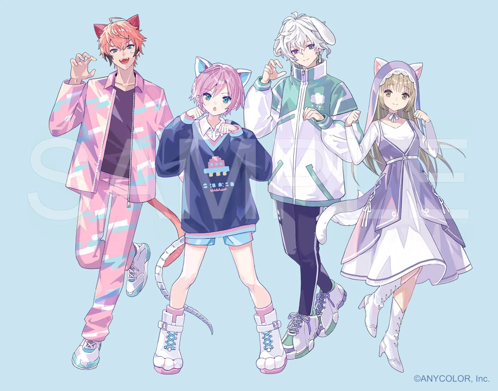 NIJISANJI WanNyan Days Illustration<br>by Tobi
