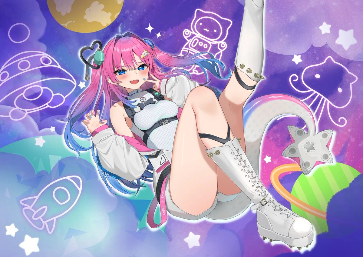 Planei Hoshikuzu Official Illustrations 01