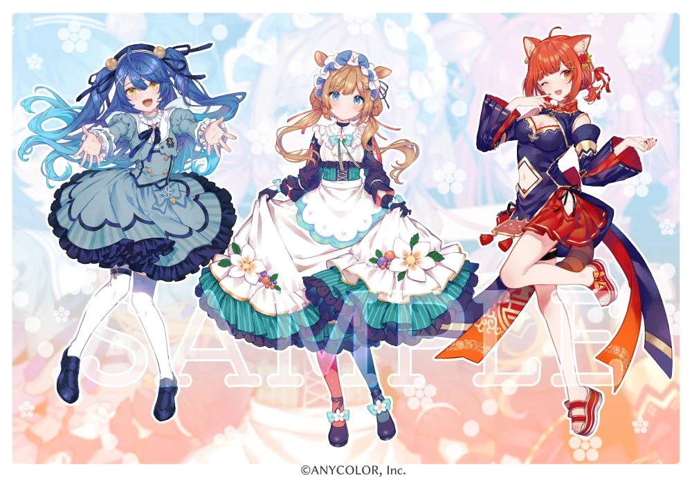Posanke 3rd Anniversary Goods Illustration<br>by Fujimi Nanna