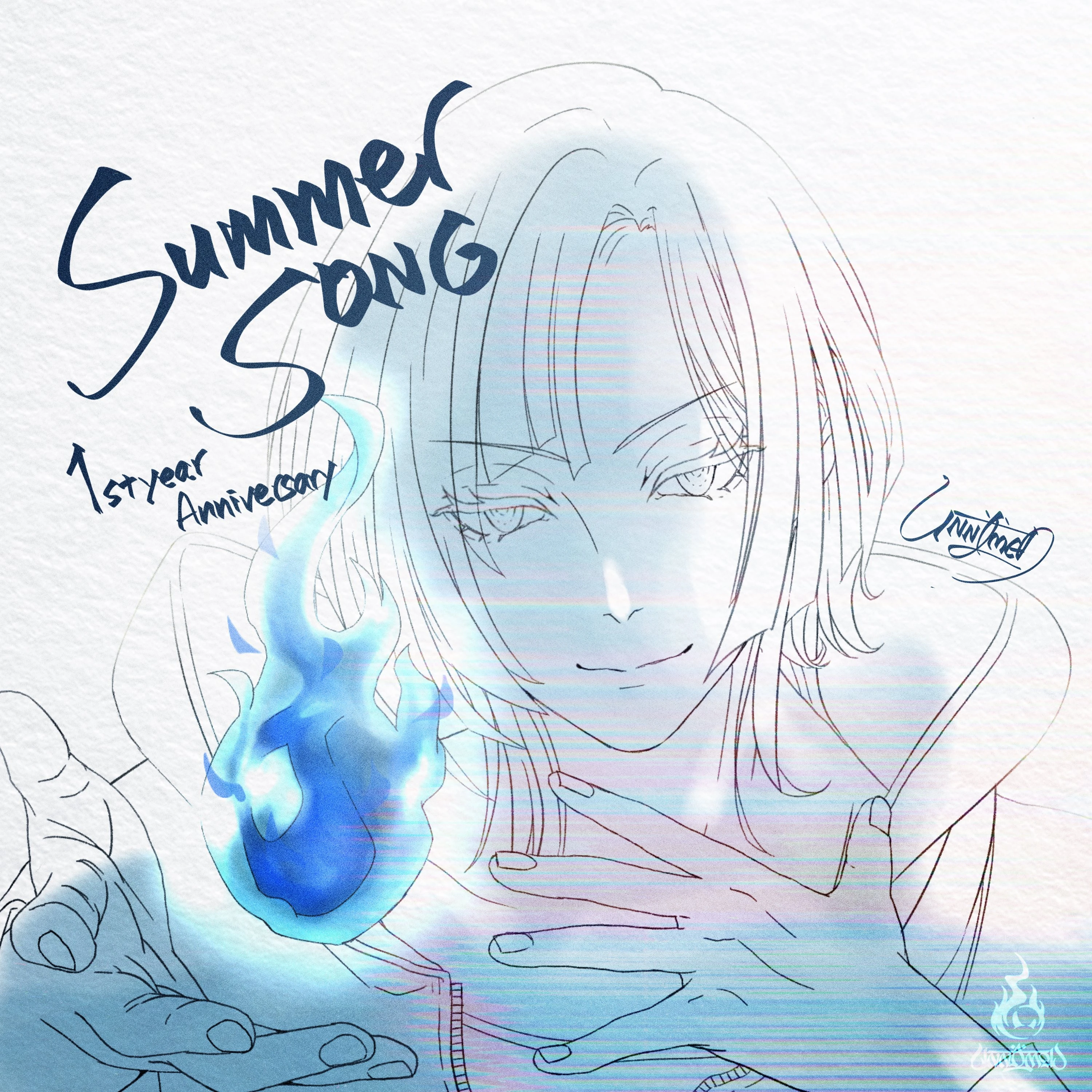 Full image of their first icon to comemmorate Summer Song's 1st Anniversary