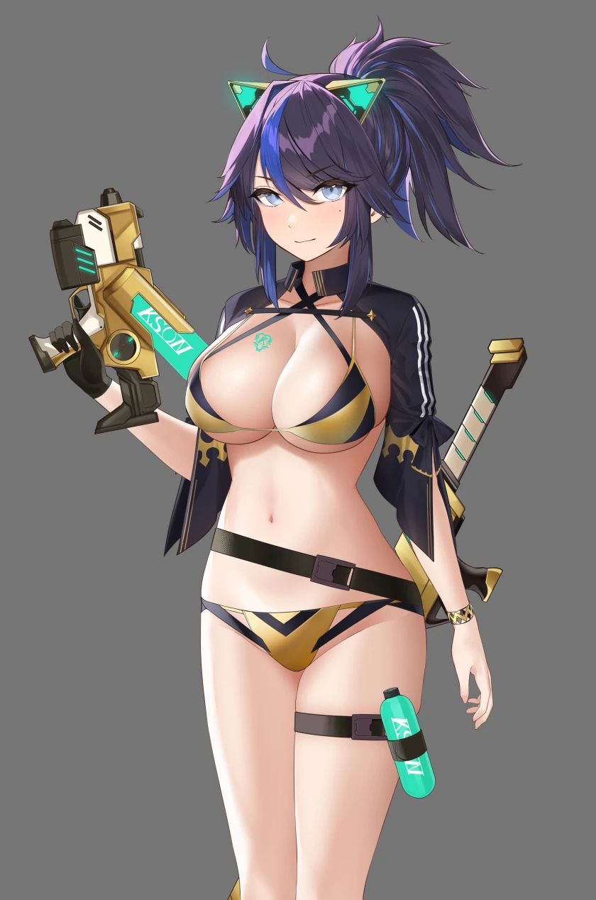 Third Outfit (with gun)