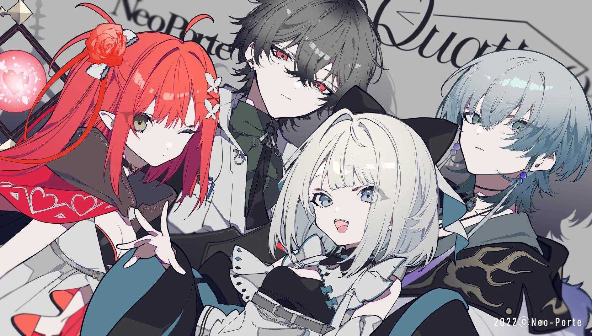 Quattro by [https://twitter.com/key_999/status/1600842506496659456 Mochizuki Kei]