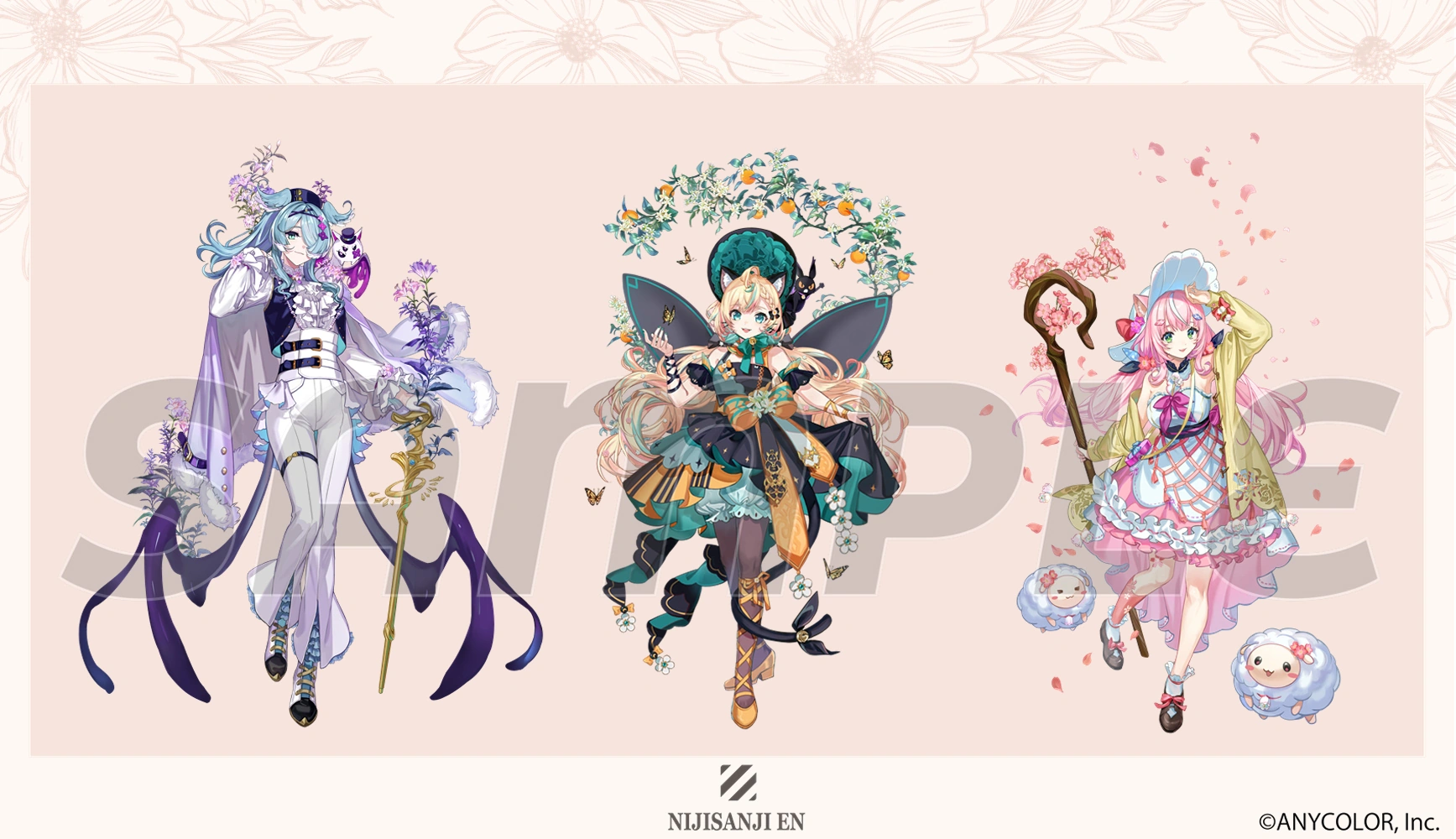 SPcollect x NIJISANJI EN Perfume Project Illustration by KANOSE
