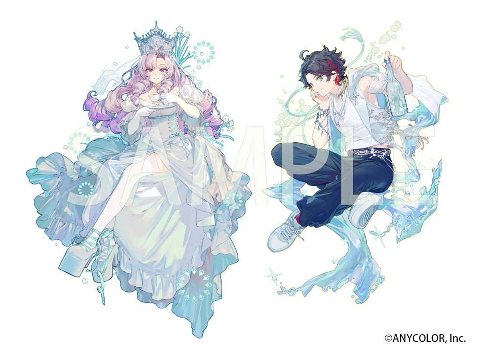 ART OF NIJISANJI Goods Illustration by YYB