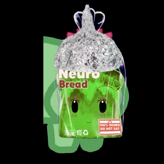 Recolor of Neuro-sama's bread model<br>Made by SADecsSs