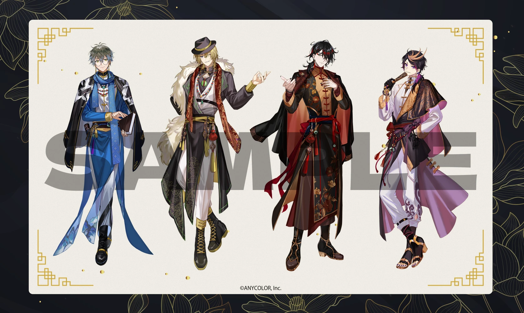 NIJISANJI EN x BANDAI NAMCO Goods Illustration by KANOSE