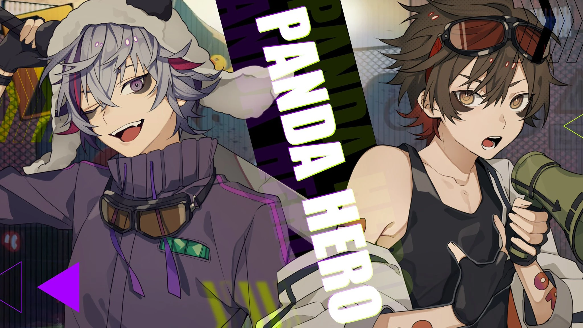Panda Hero MV Illustration<br>by Kiragera