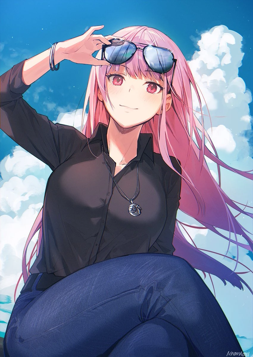Mori Calliope Birthday Illustration