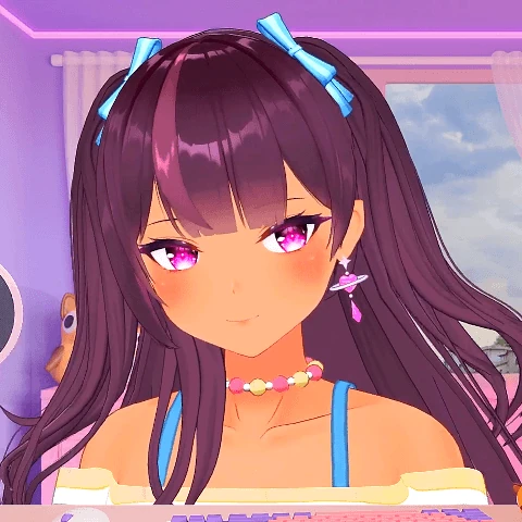 Sunburnt after her trip to California