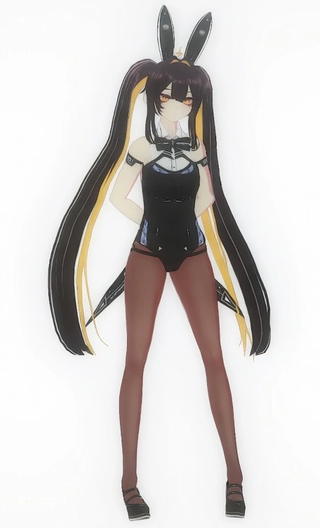 3D bunnygirl