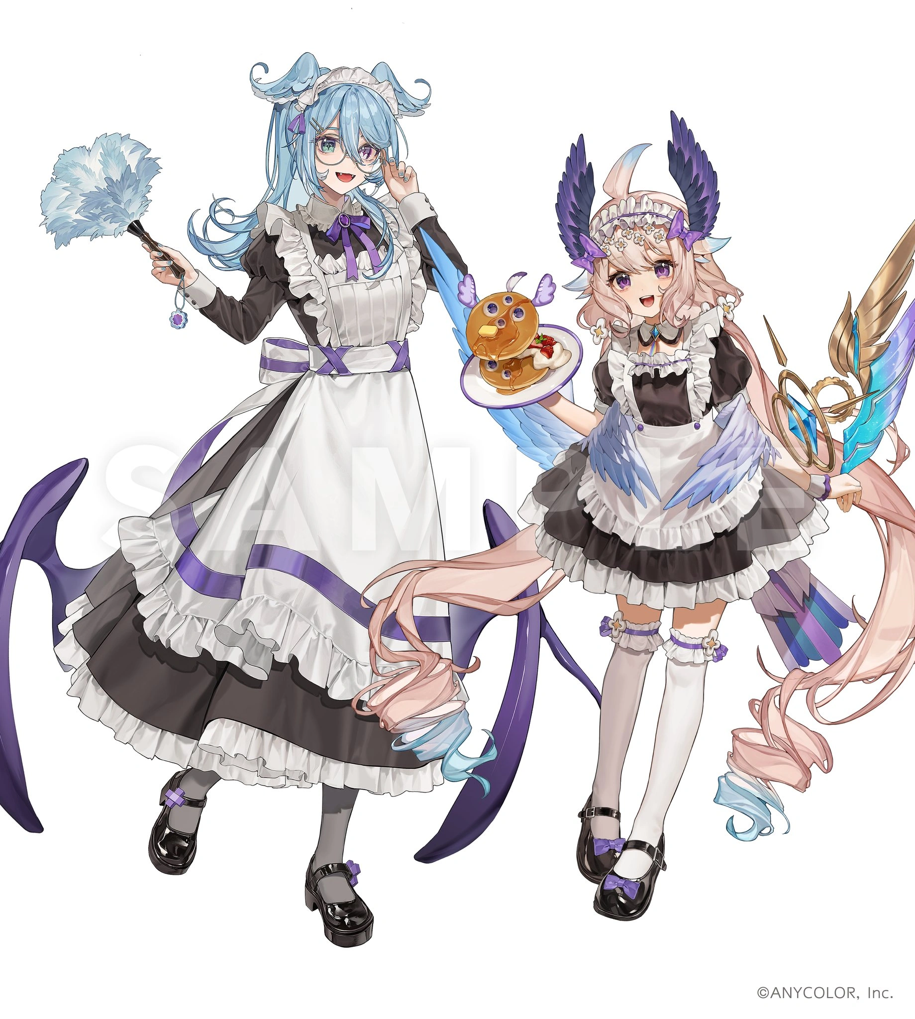 NIJISANJI EN x FanFansCafe Collaboration Illustration by Ahoi