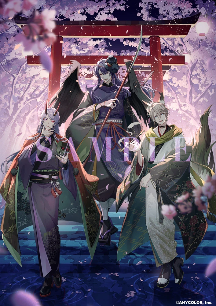 NIJISANJI x Lawson Campaign VΔLZ Yokai Form by Hinatsu