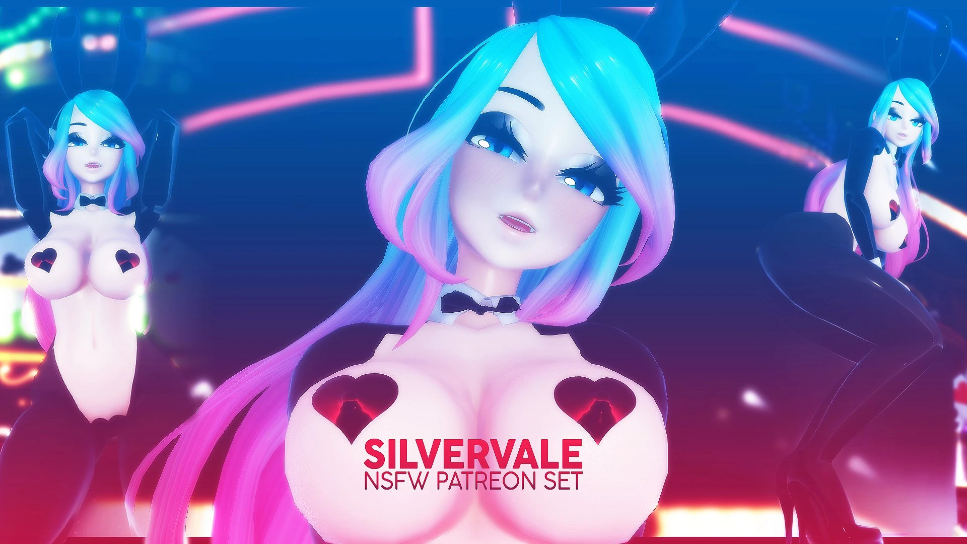 Silvervale Reverse Bunny Suit Censored