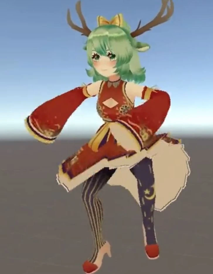 3D model (based on original dress)