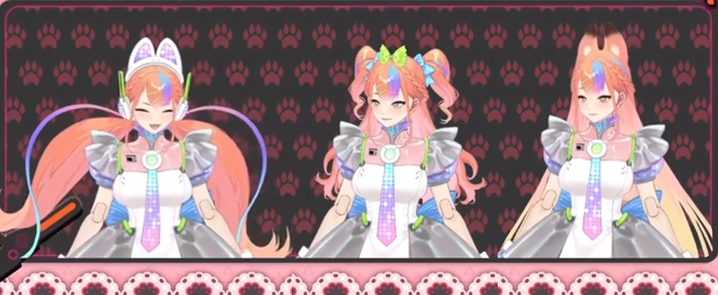 Cyber Idol Outfit Variants