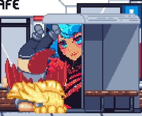 Silver poster in Hime Hajime's first fan game.