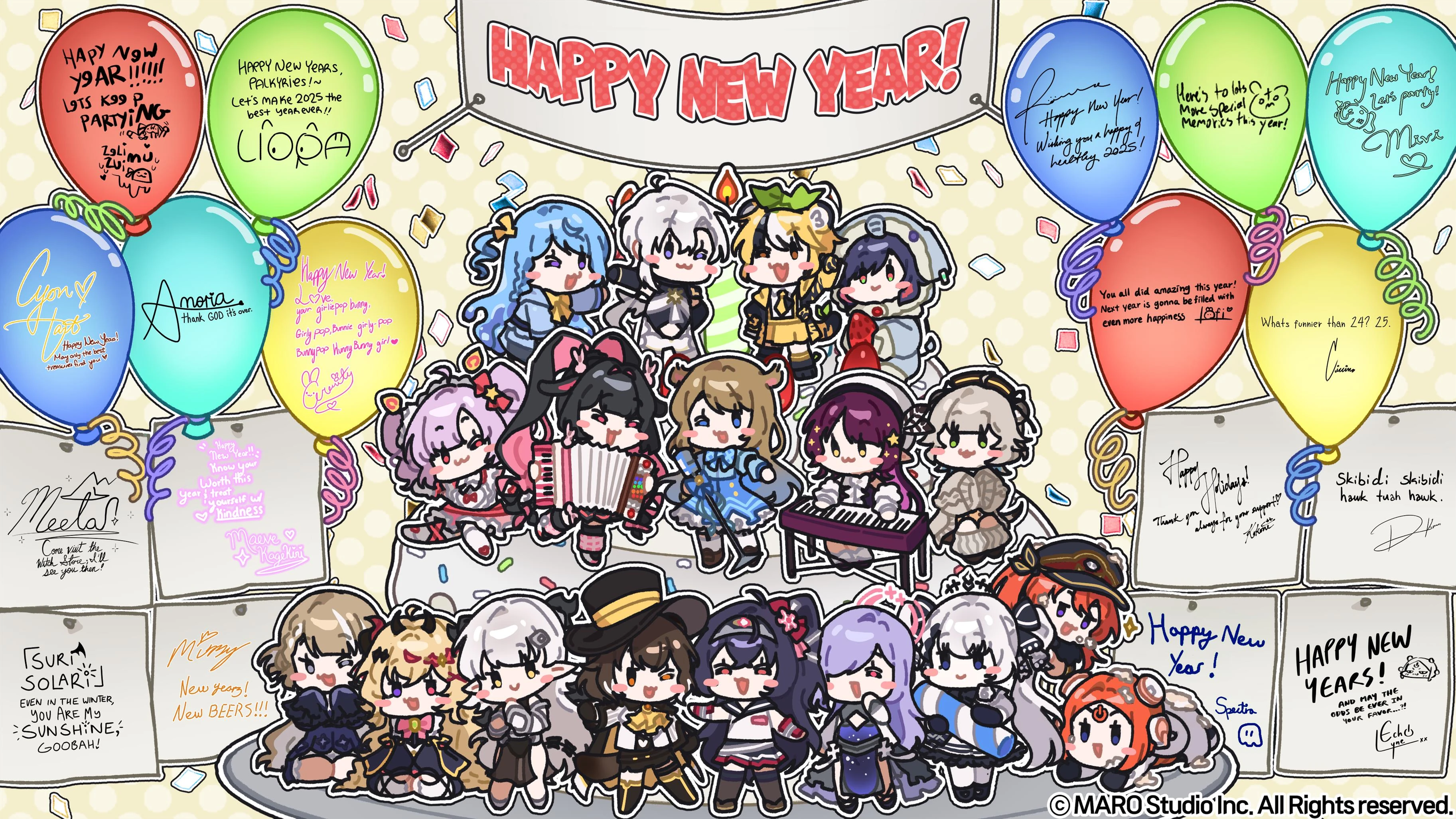 V&U Happy New Year 2025