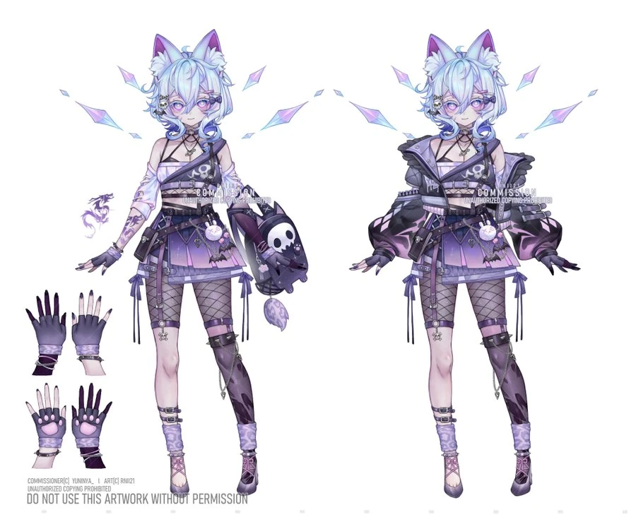 2025 Model Character Design by RNII21
