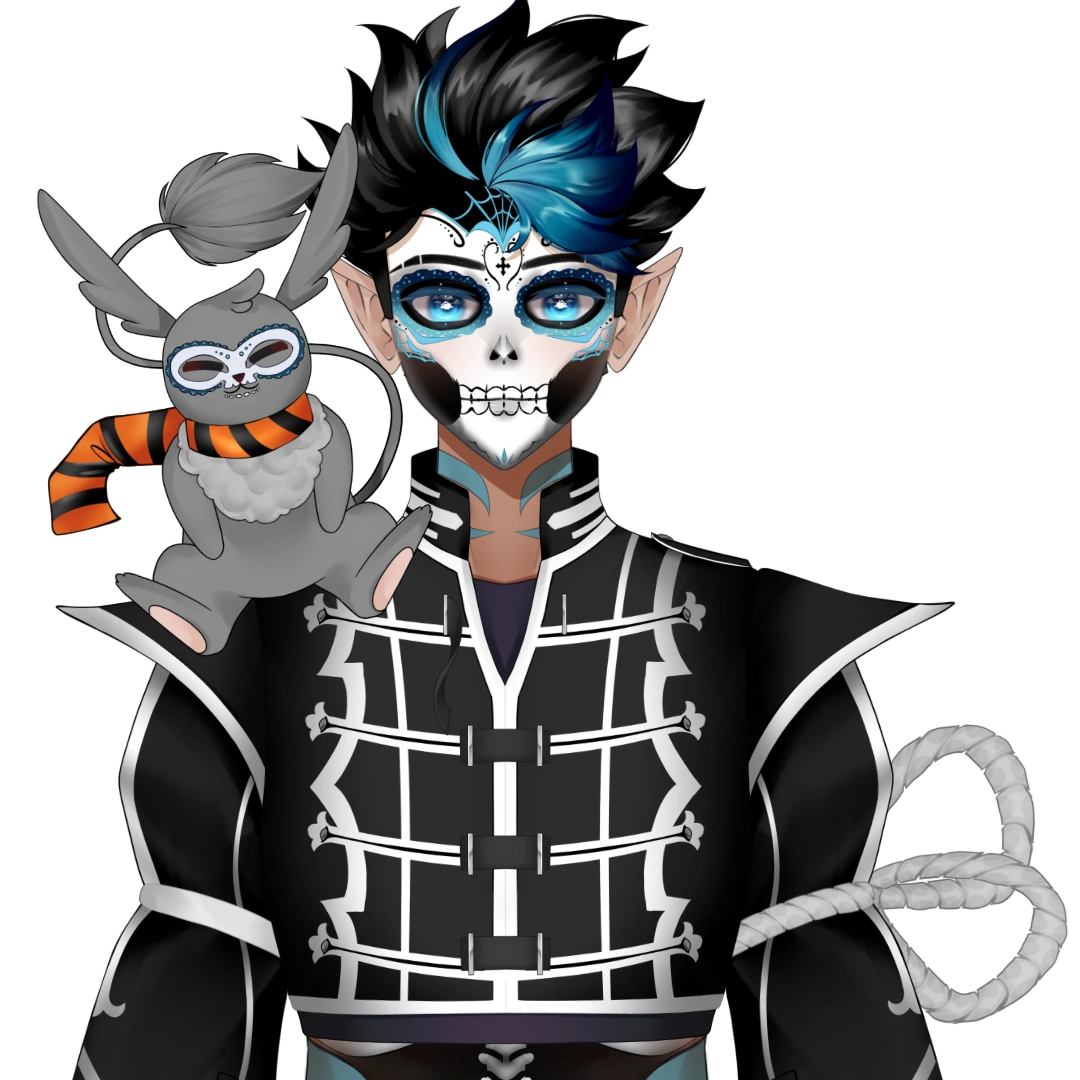 Afress V2's Halloween Model - Inspired by Dia De Los Muertos. Art by Adasca, Rigging by Elisaine