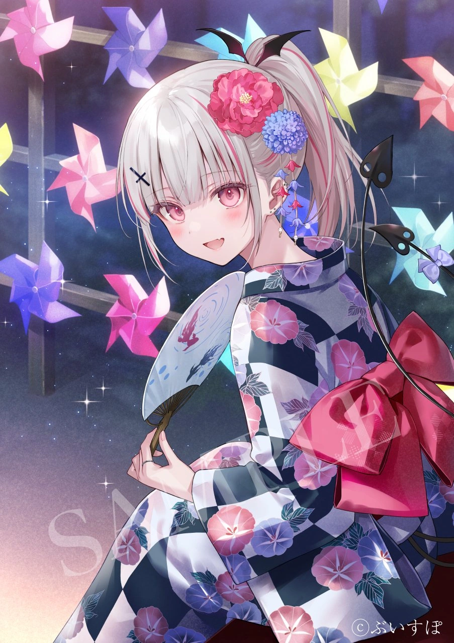 4th Anniversary Glitter Acrylic Keychain, LED Art Board, and Postcard<br>by [https://x.com/fuka_hire/status/1814268751212322969 Fukahire]