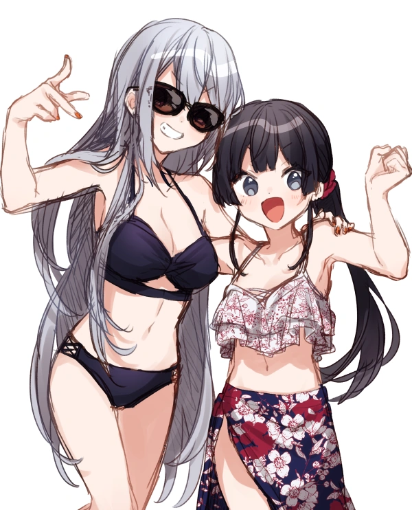 KaeMito in Swimsuit by Yamabukiiro