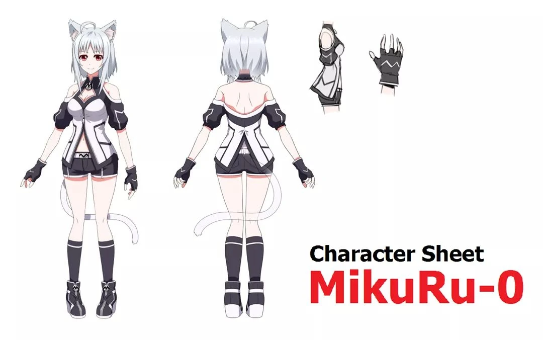 Mikuru 1st Alternate outfit designed