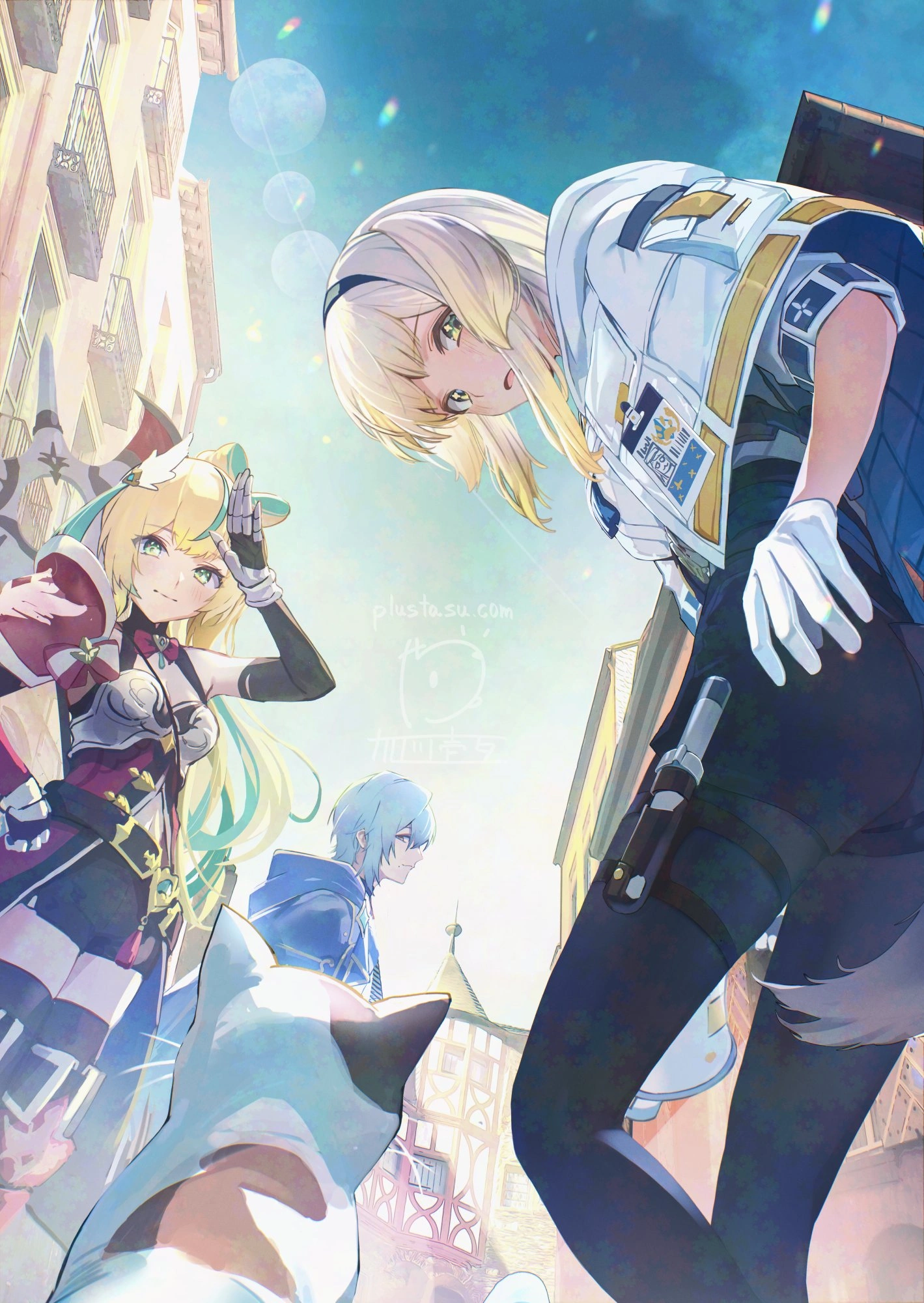 Mitarashi-dan 1st Anniversary Illustration<br>by Kagawa Ichigo