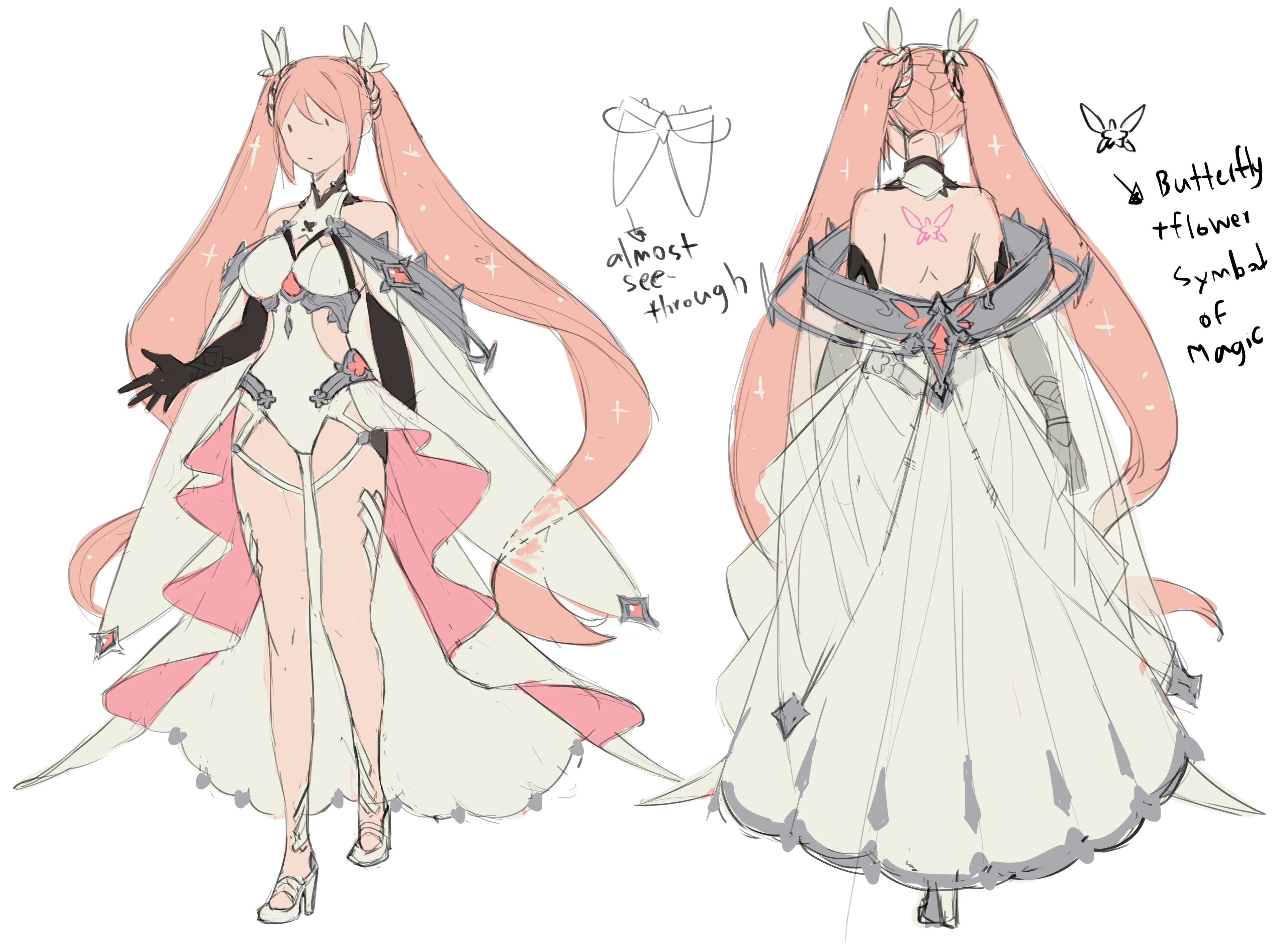 Third Model Reference Sheet<br>by BlueLizz_Penguin