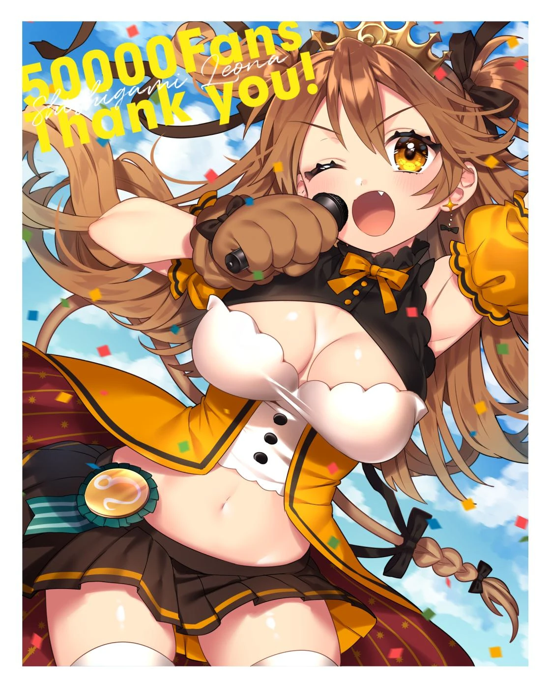 50,000 Subscribers Illustration<br>by [https://x.com/sakula_yuki/status/1124950532064329728 Sakura Yuki]