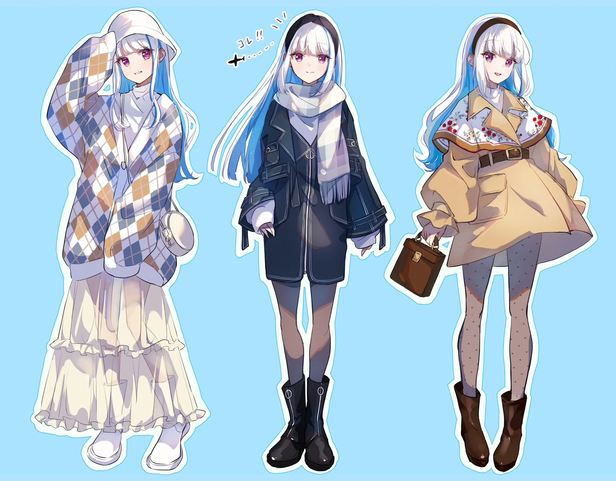 Travel Voice Outfit Candidates by Daifuku