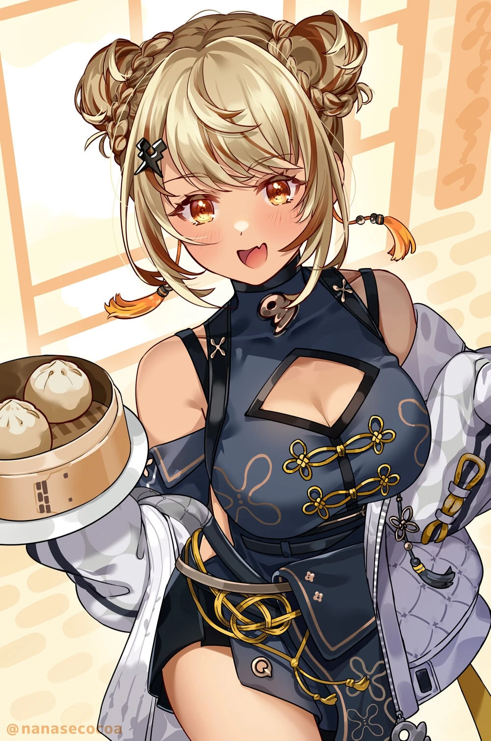 China x Sporty Outfit Illustration<br>by [https://twitter.com/nanasecocoa/status/1723594847356154334 Nanase Cocoa]