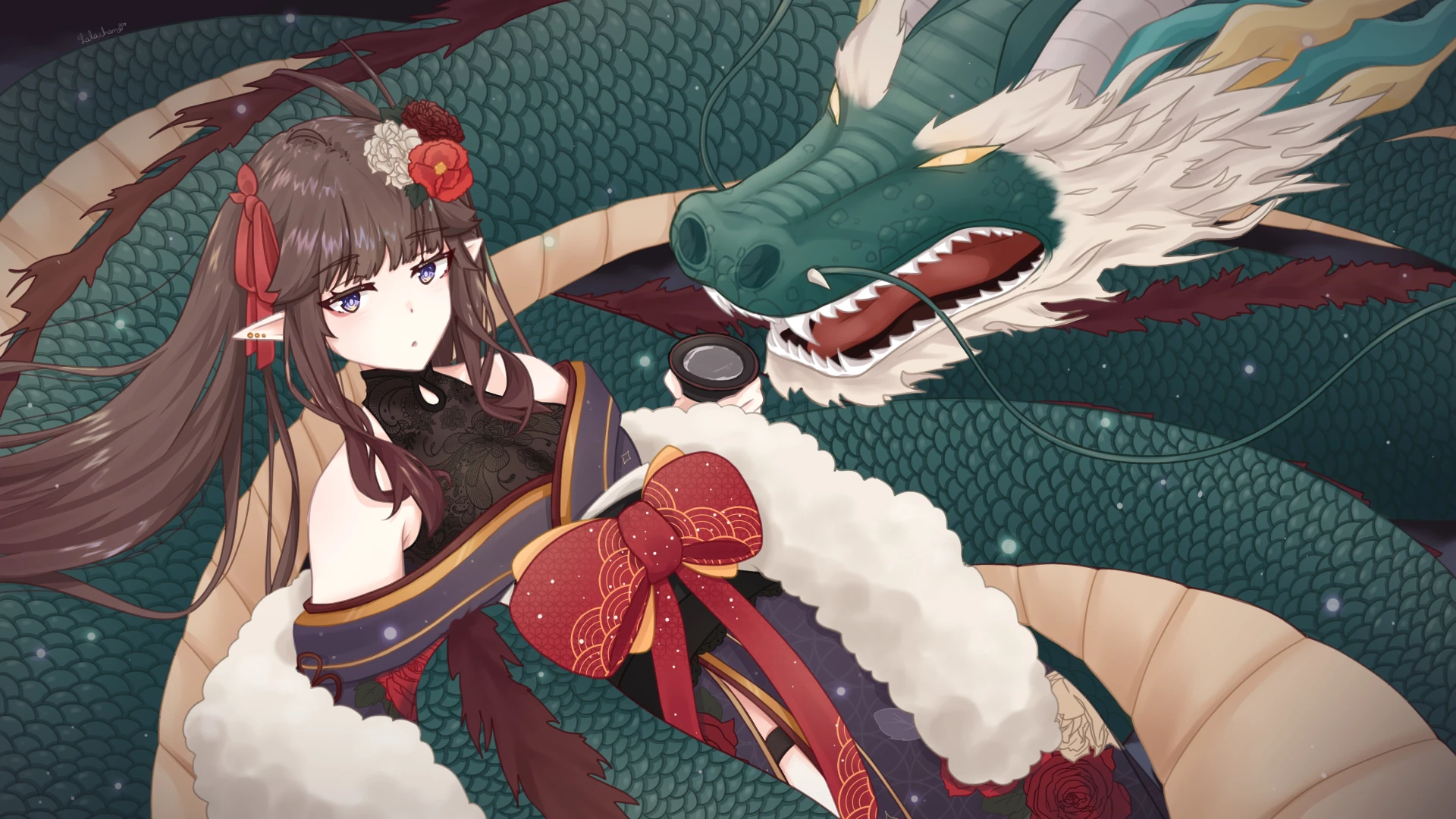Kimono outfit Artwork