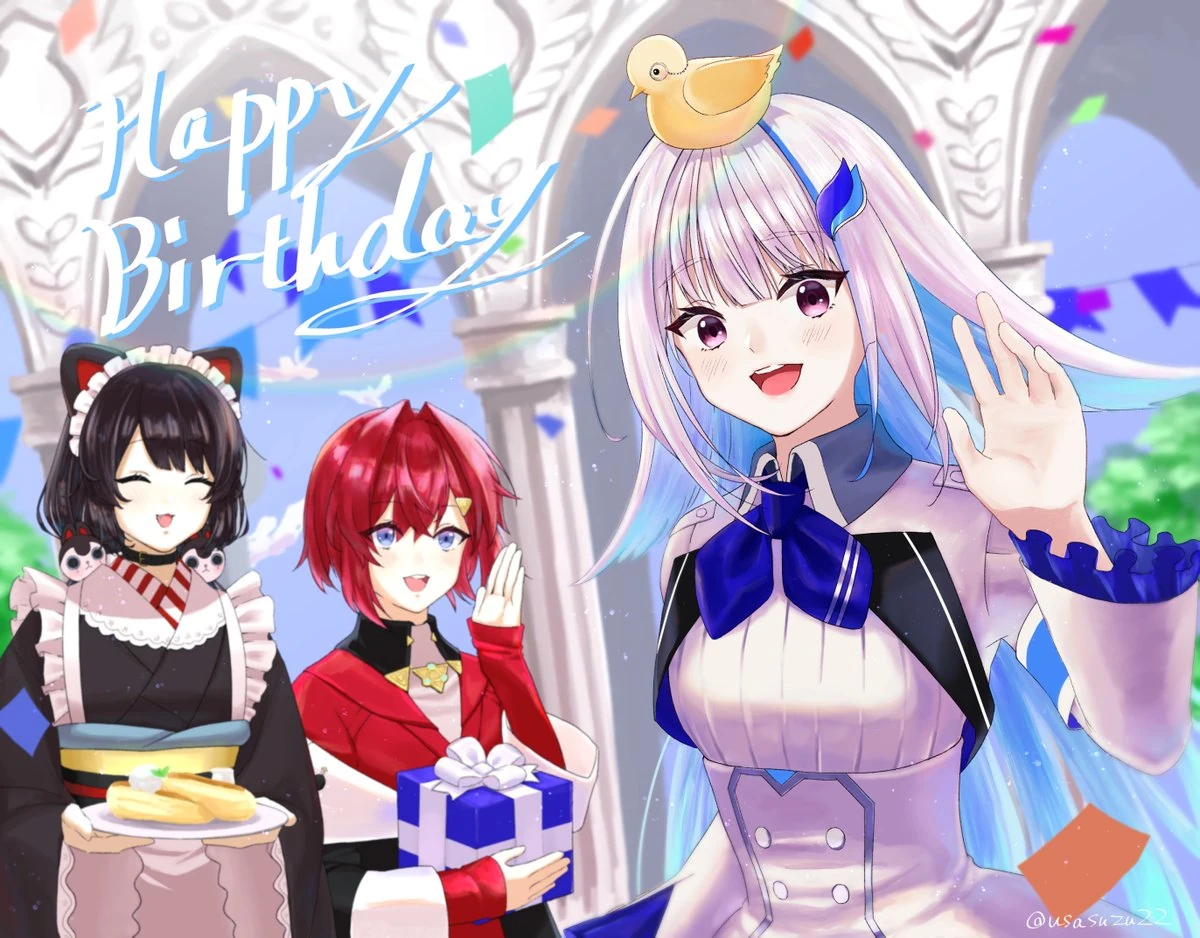 Lize Helesta 2019 Birthday Illustration<br>by usasuzu