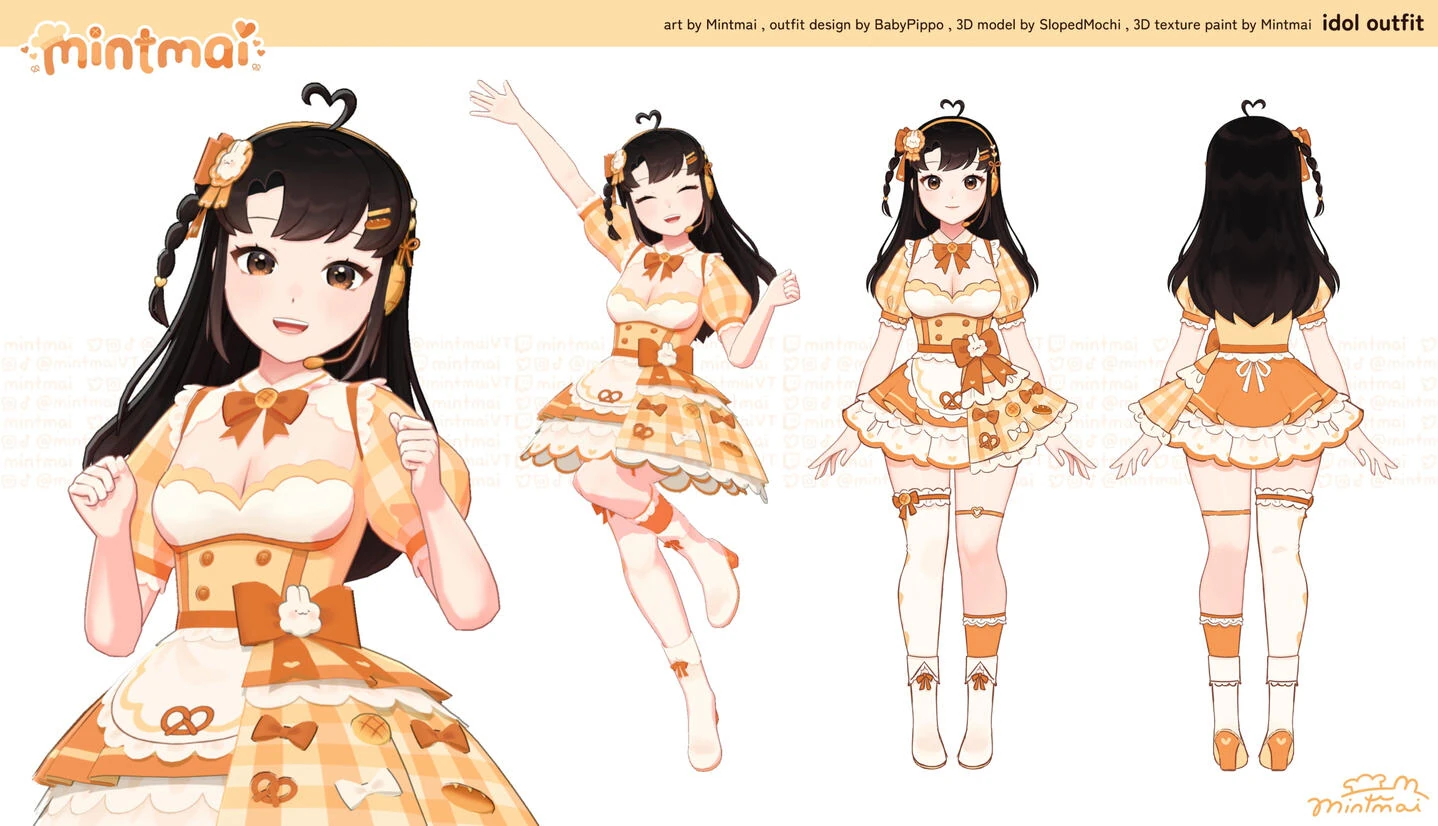 3D Idol Outfit