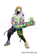 Usamirito1staniillust.png (497 KB) NIJISANJI HEROES 1st Anniversary Illustration by Amano