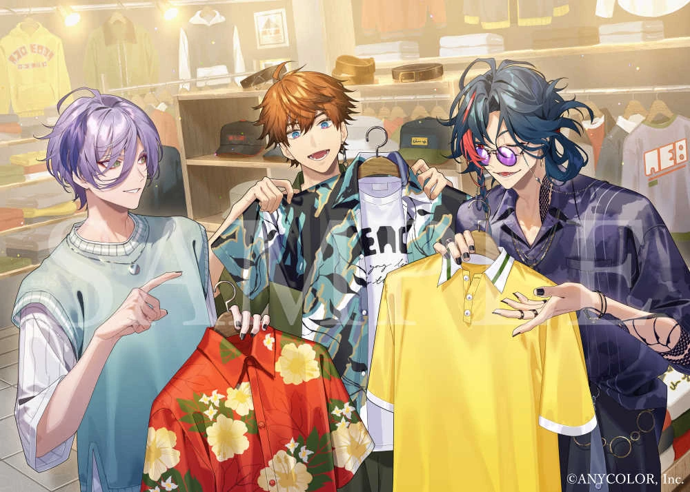 NIJISANJI Outing Voice Vol.2 Illustration by Hanada