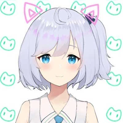 with cat ears