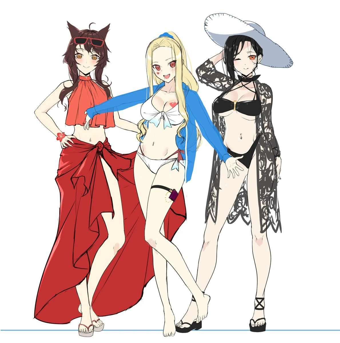 Flutoi Seawater Travel Voice Concept Illustration<br>by KURI