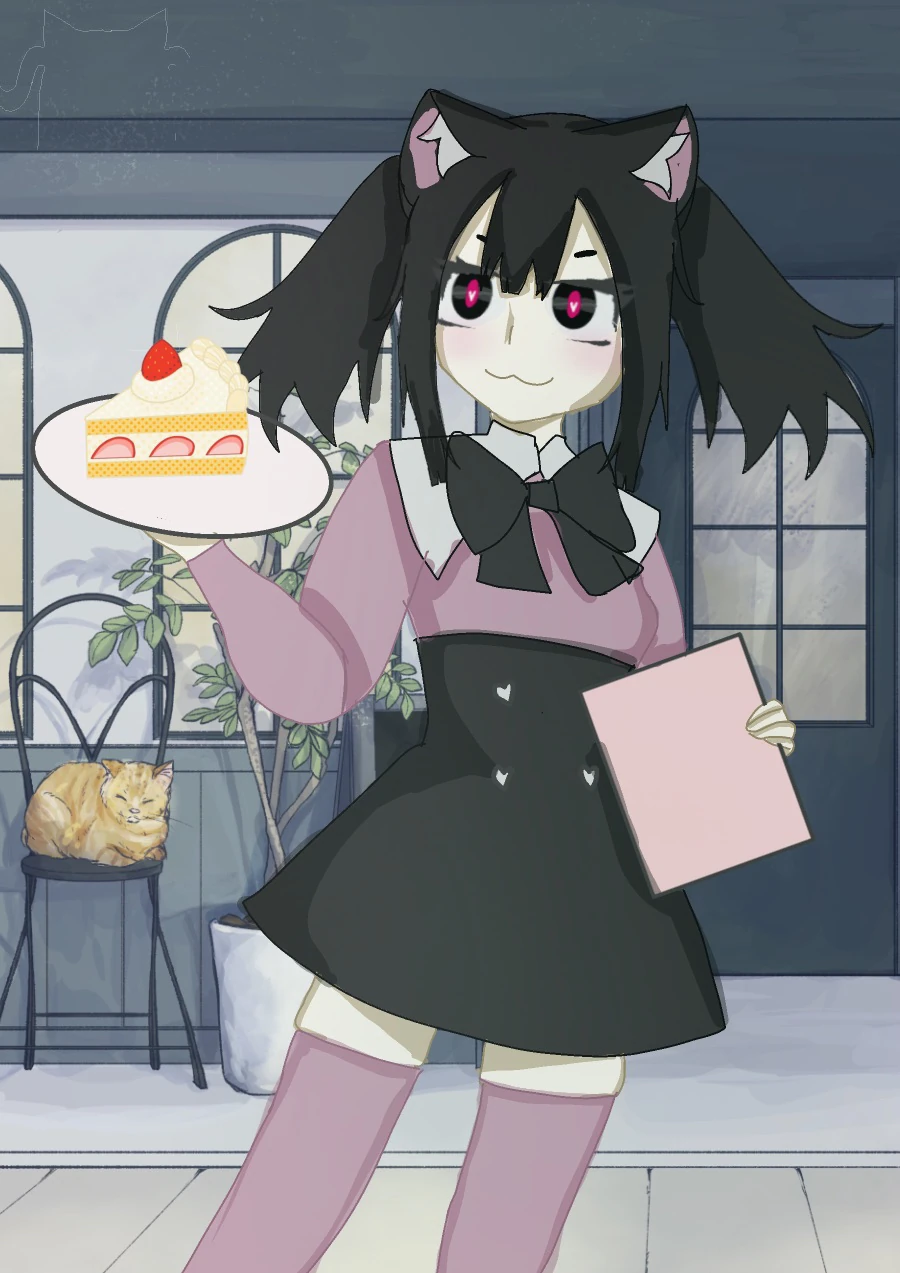 Waitress Kyukeko