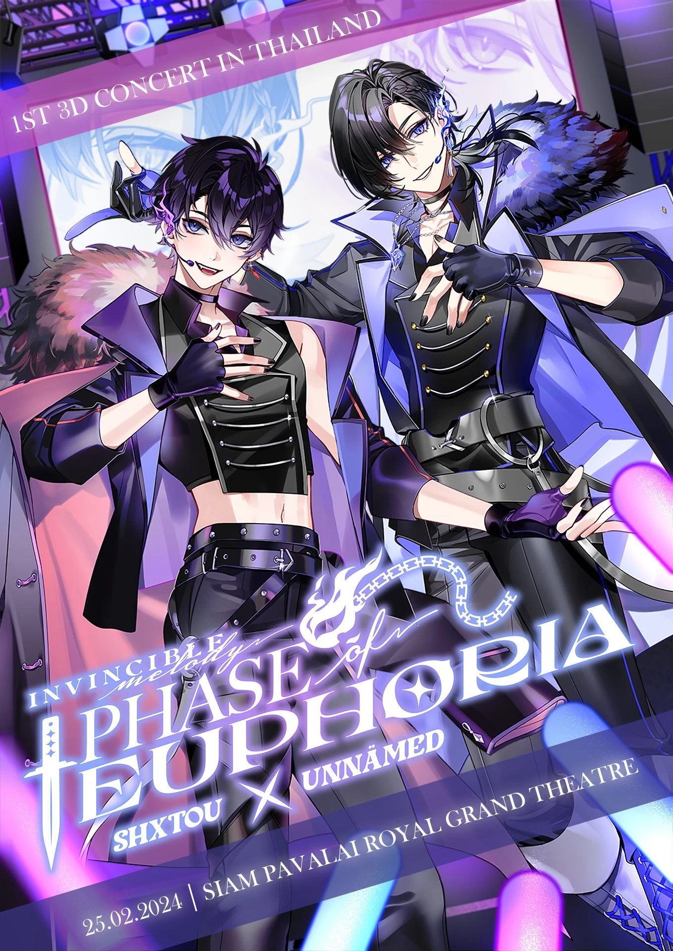 Phase of Euphoria 3D concert poster w/ Shxtou<br>by Kanishiima