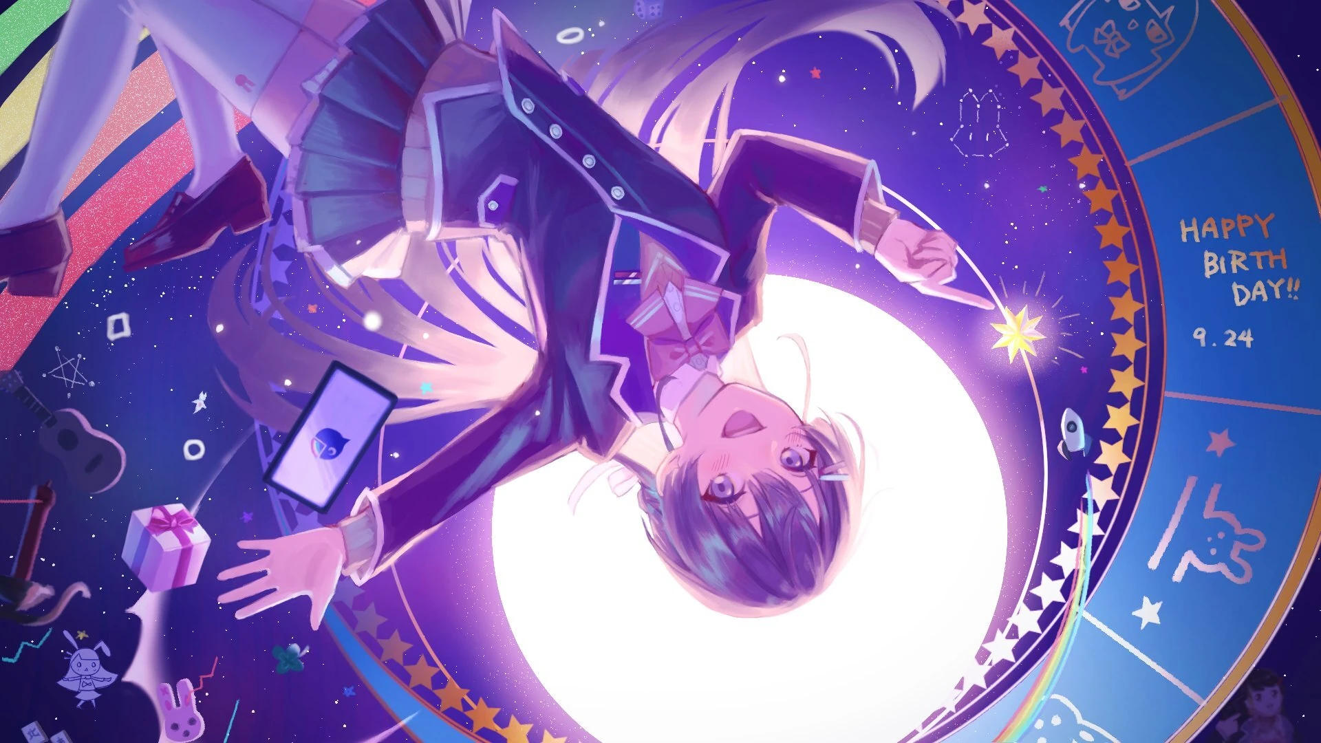 2020 Birthday Illustration by usasuzu