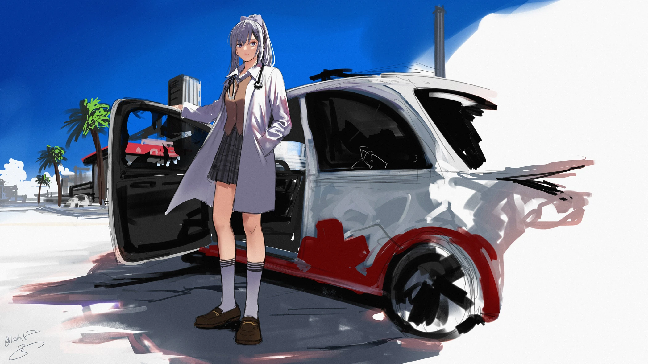 NijiGTA Illustration by Issiki