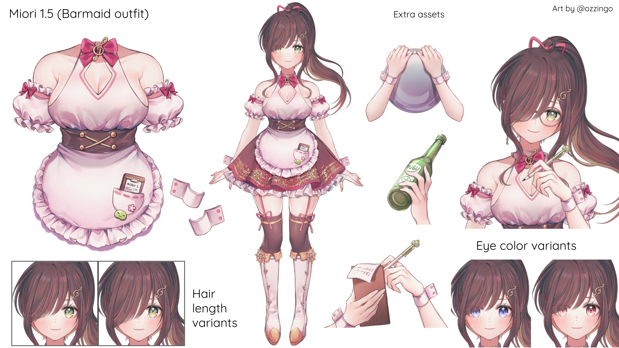 Barmaid outfit (Mio 1.5)